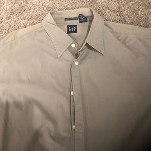 Men’s GAP long sleeve stretch dress L